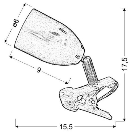 Candellux LED 41-99603 1xLED - 200 lm - 1X3W LED - 4000K