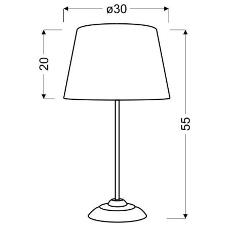 Candellux OFRA 41-15016 1xE27