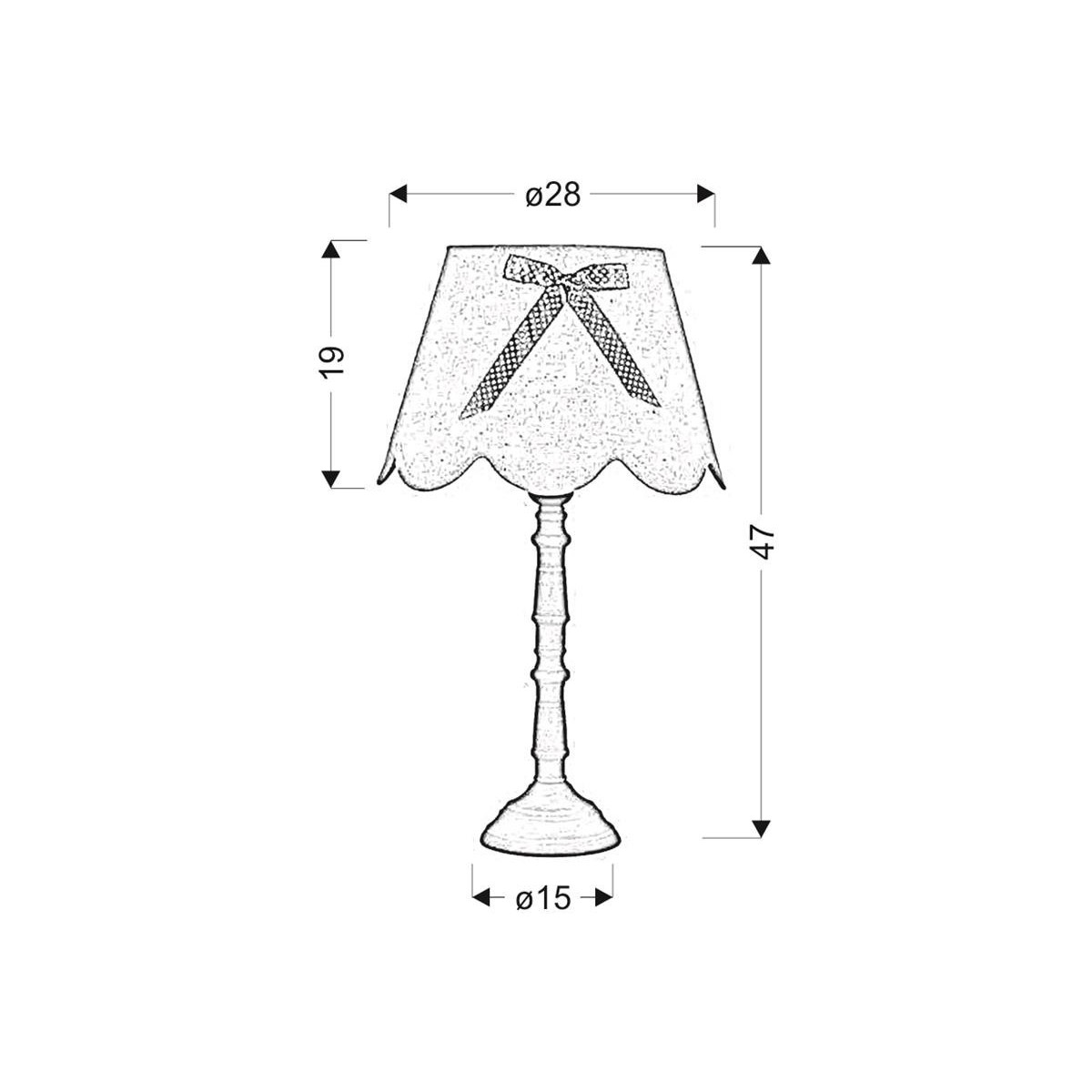 Candellux VIBU 41-28365 1xE27