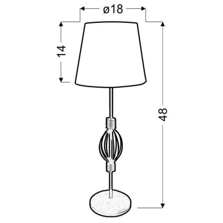 Candellux ROSETTE 41-96978 1xE14