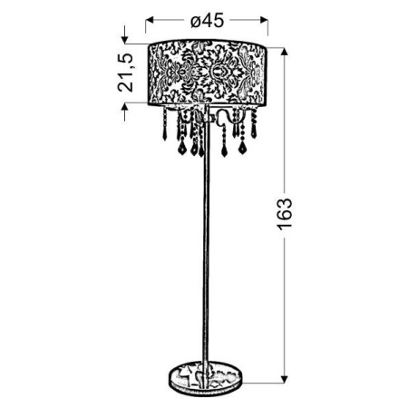 Candellux ASTOR 53-80465 3xE14