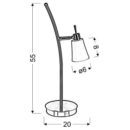 Candellux KROTON 33-88942 1xG9