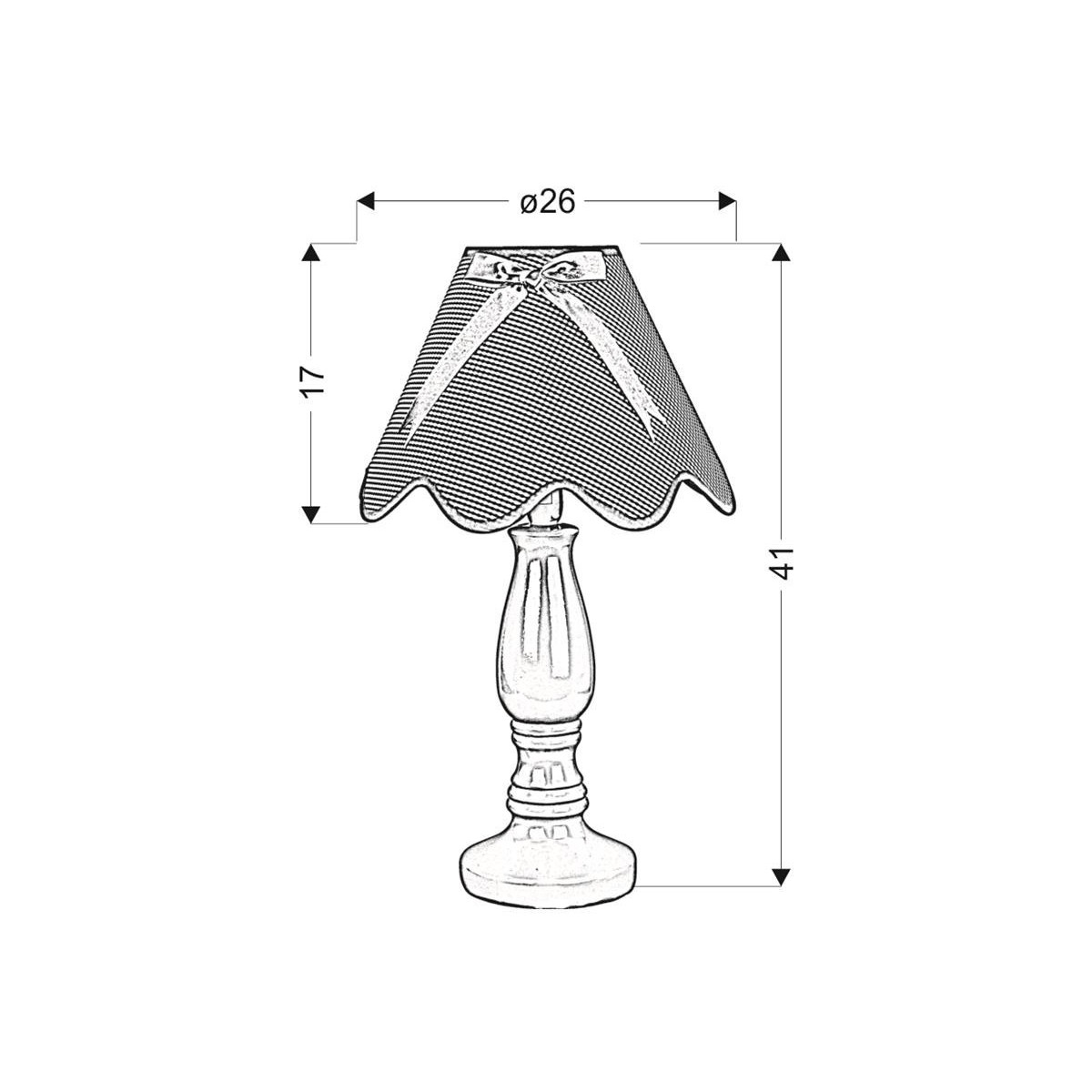 Candellux LOLA 41-04680 1xE14
