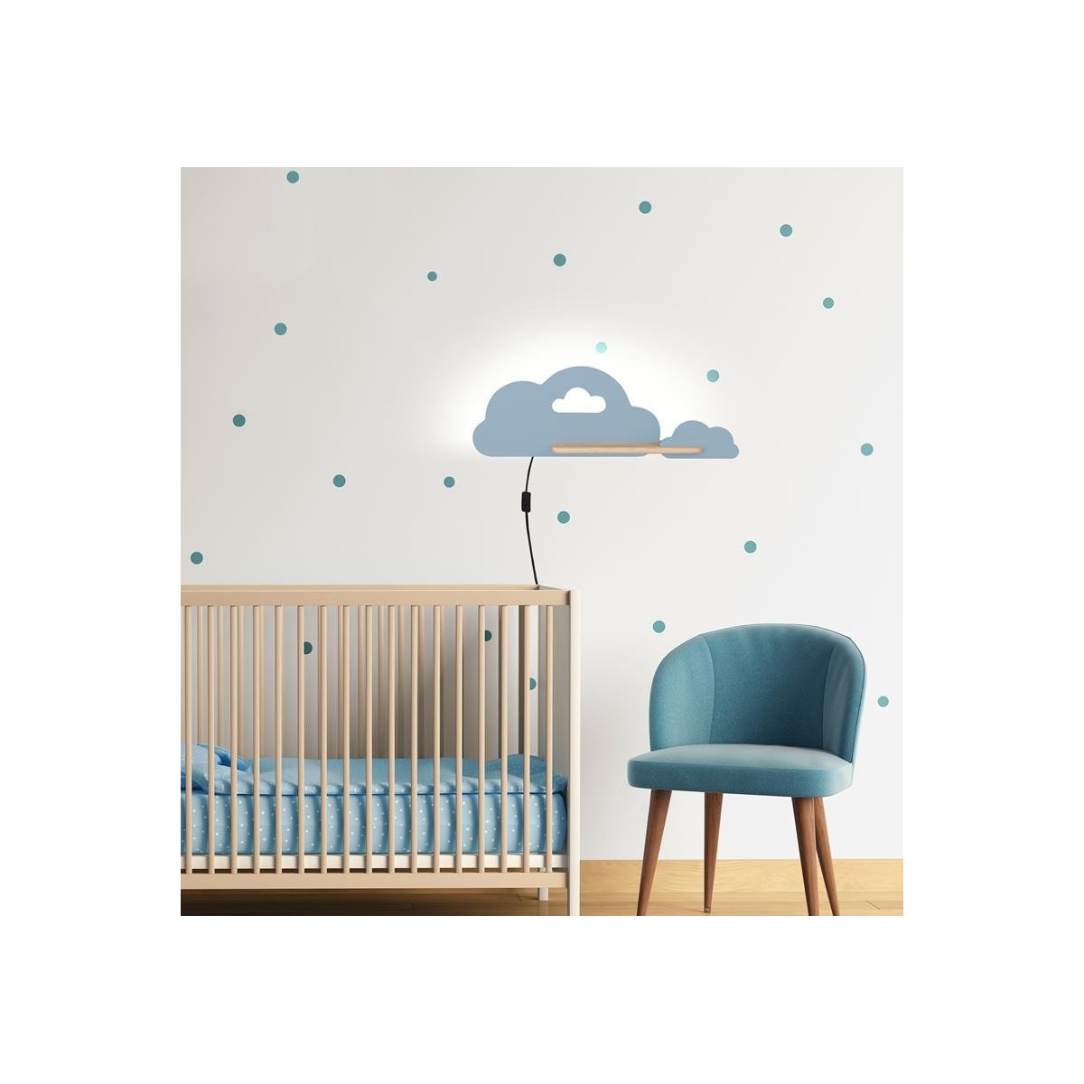 Candellux CLOUD 21-75710 1xLED - 250 lm - 5W LED - 4000K