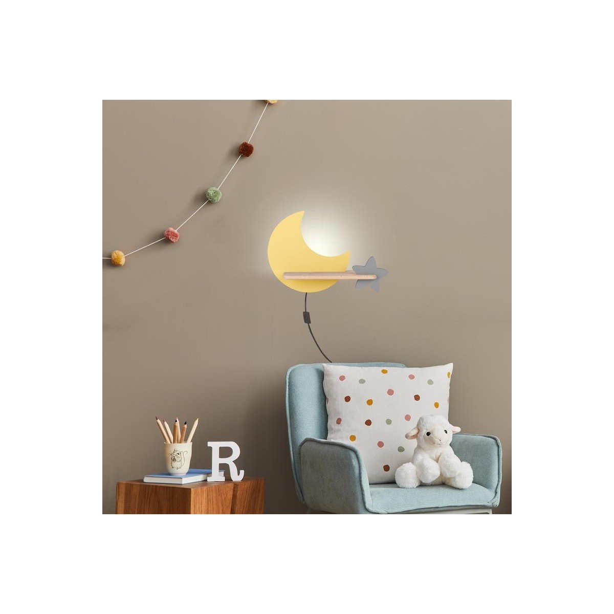 Candellux MOON 21-84460 xLED - 250 lm - 5W LED - 4000K