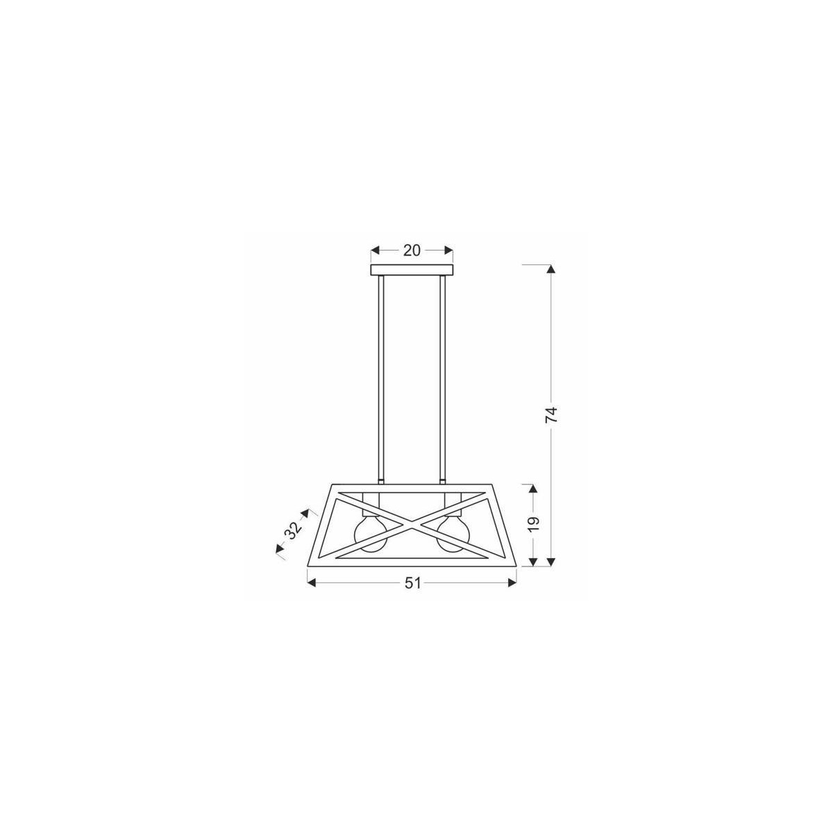 Candellux ORIGAMI 32-78711 2xE14