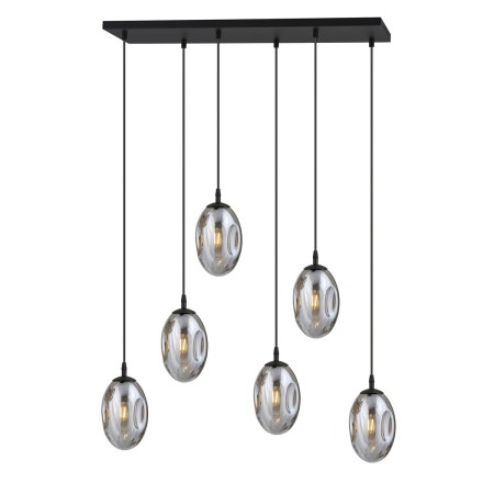 grafitowa Lampa wisząca ASTRAL 6 BL GRAFIT polska produkcja