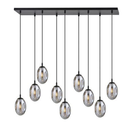 grafitowa Lampa wisząca ASTRAL 9 BL GRAFIT polska produkcja