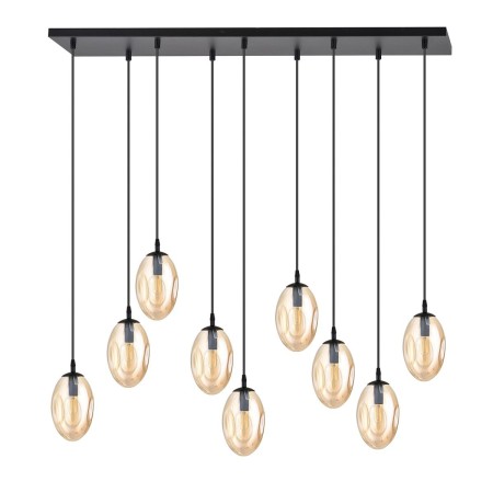 miodowa Lampa wisząca ASTRAL 9 BL miodowy polska produkcja