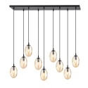 miodowa Lampa wisząca ASTRAL 9 BL miodowy polska produkcja