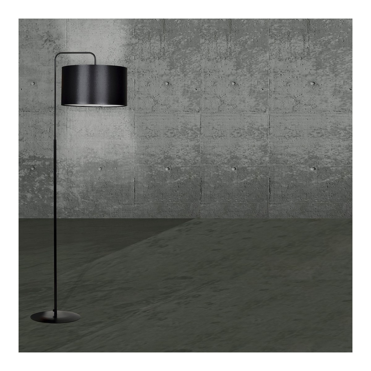 LAMPA STOJĄCA TRAPO LP1 BL BLACK kolor czarny