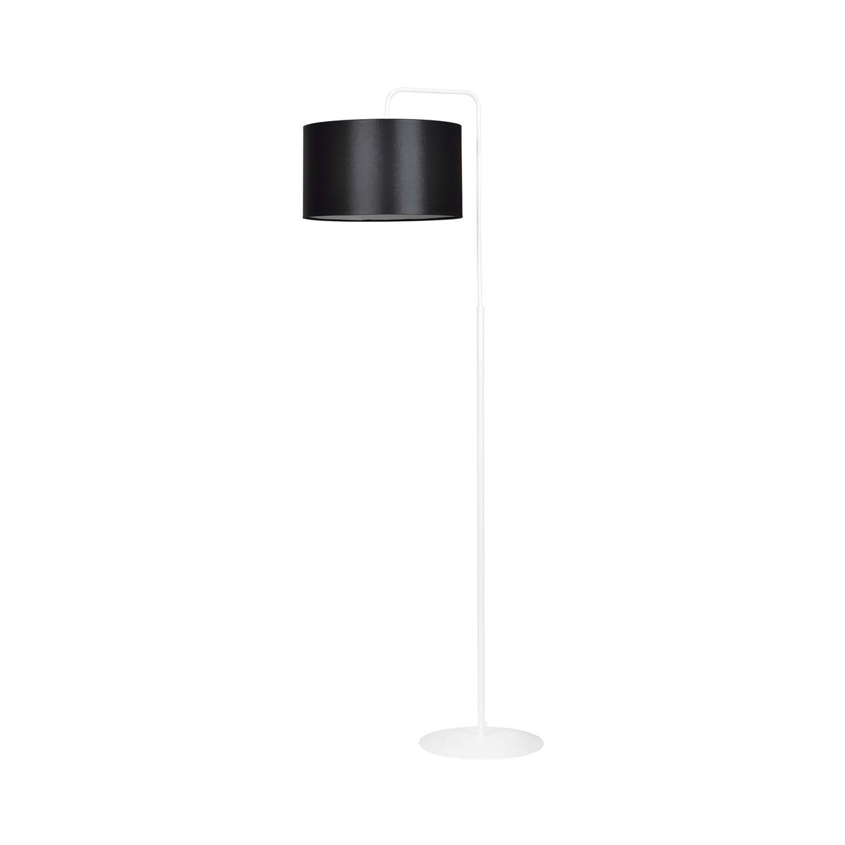 LAMPA STOJĄCA TRAPO LP1 WH BLACK kolor czarny