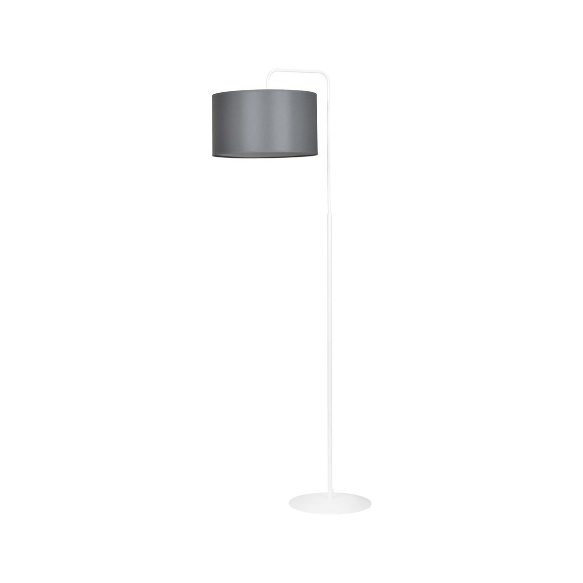 LAMPA STOJĄCA TRAPO LP1 WH GRAY kolor szary