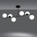 LAMPA SUFITOWA  BIOR 6 BLACK kolor biały
