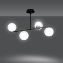 LAMPA SUFITOWA  BIOR 4 BLACK kolor biały