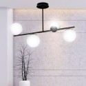 LAMPA SUFITOWA  BIOR 4 BLACK kolor biały