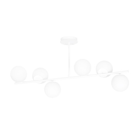 LAMPA SUFITOWA  BIOR 6 WHITE kolor biały