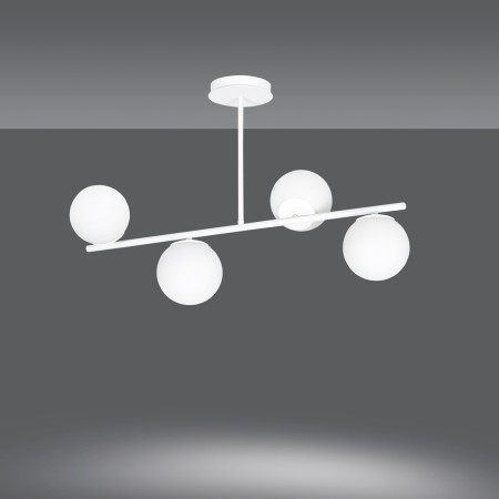 LAMPA SUFITOWA  BIOR 4 WHITE kolor biały