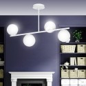 LAMPA SUFITOWA  BIOR 4 WHITE kolor biały