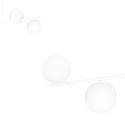 LAMPA SUFITOWA  BIOR 4 WHITE kolor biały