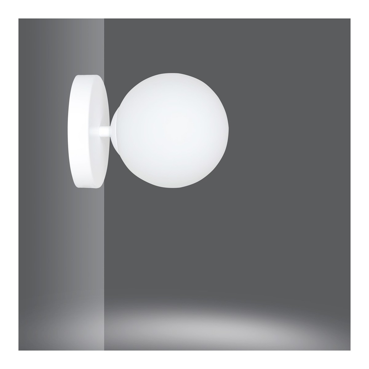 KINKIET BIOR K1 WHITE kolor biały