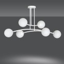 LAMPA SUFITOWA  HALLDOR 6 WHITE kolor biały