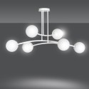 LAMPA SUFITOWA  HALLDOR 6 WHITE kolor biały