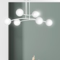 LAMPA SUFITOWA  HALLDOR 6 WHITE kolor biały