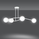LAMPA SUFITOWA  HALLDOR 4 WHITE kolor biały