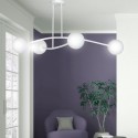 LAMPA SUFITOWA  HALLDOR 4 WHITE kolor biały