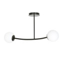 LAMPA SUFITOWA  HALLDOR 2 BLACK kolor biały