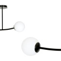 LAMPA SUFITOWA  HALLDOR 2 BLACK kolor biały