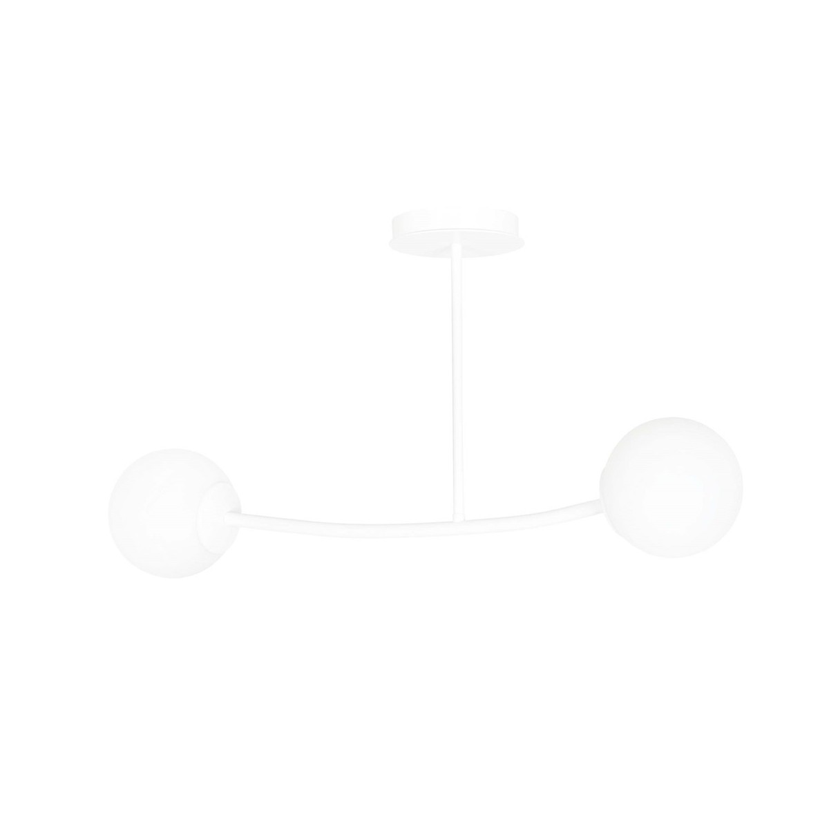 LAMPA SUFITOWA  HALLDOR 2 WHITE kolor biały