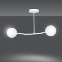 LAMPA SUFITOWA  HALLDOR 2 WHITE kolor biały