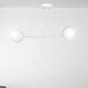LAMPA SUFITOWA  HALLDOR 2 WHITE kolor biały