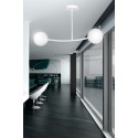 LAMPA SUFITOWA  HALLDOR 2 WHITE kolor biały