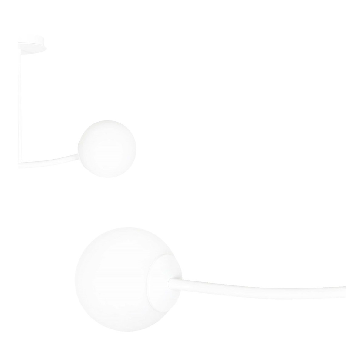 LAMPA SUFITOWA  HALLDOR 2 WHITE kolor biały