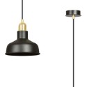 LAMPA WISZĄCA  IBOR 1 BLACK kolor czarny / złoty