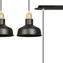 LAMPA WISZĄCA  IBOR 2 BLACK kolor czarny / złoty