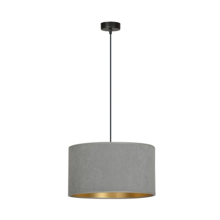 LAMPA WISZĄCA HILDE 1 BL GRAY kolor szary / złoty