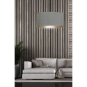 LAMPA WISZĄCA HILDE 1 BL GRAY kolor szary / złoty