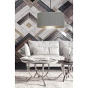 LAMPA WISZĄCA HILDE 1 BL GRAY kolor szary / złoty