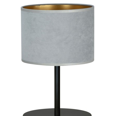 LAMPKA NOCNA  HILDE LN1 BL GRAY kolor szary / złoty