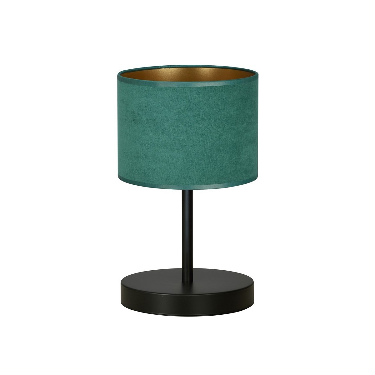 LAMPKA NOCNA  HILDE LN1 BL GREEN kolor zielony / złoty