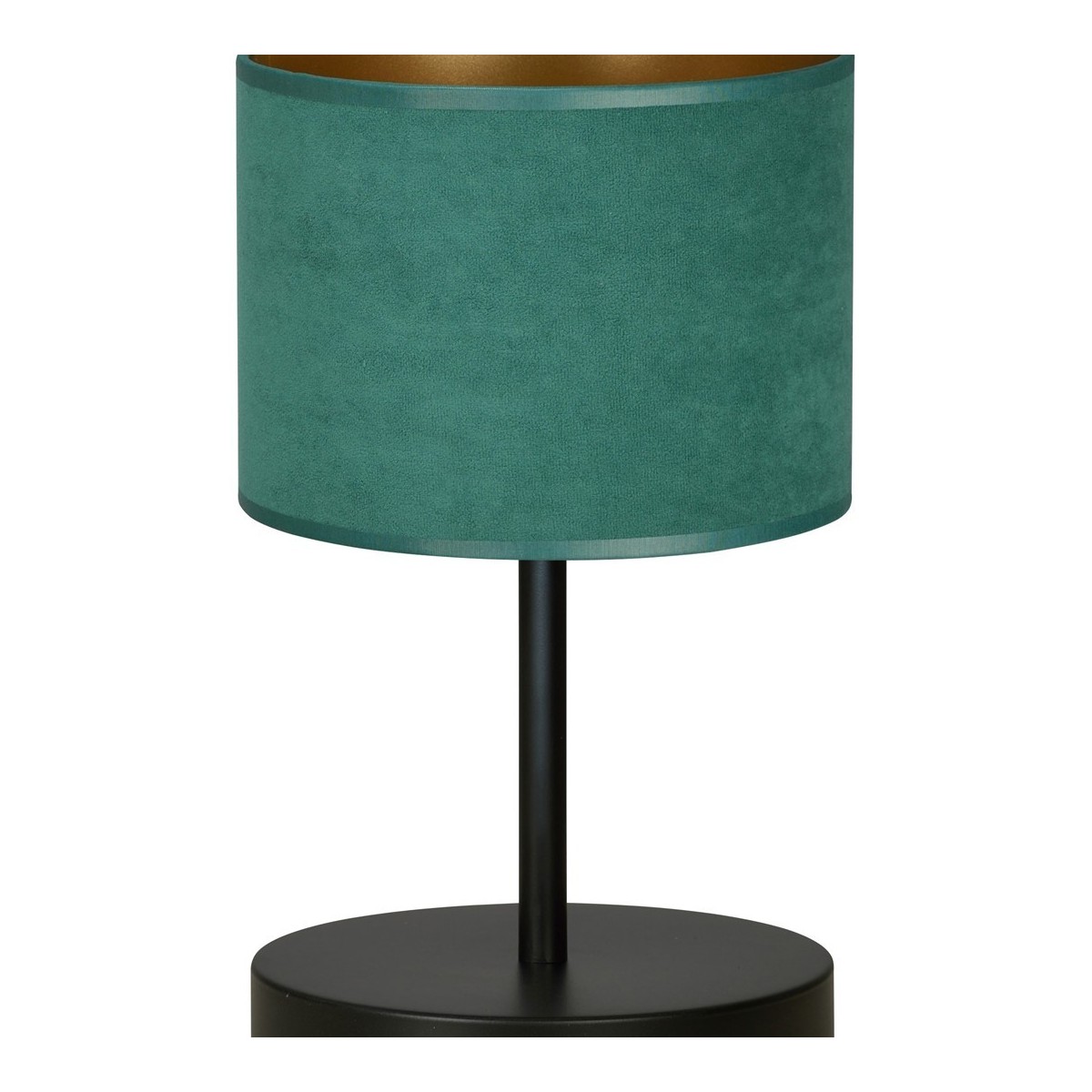 LAMPKA NOCNA  HILDE LN1 BL GREEN kolor zielony / złoty