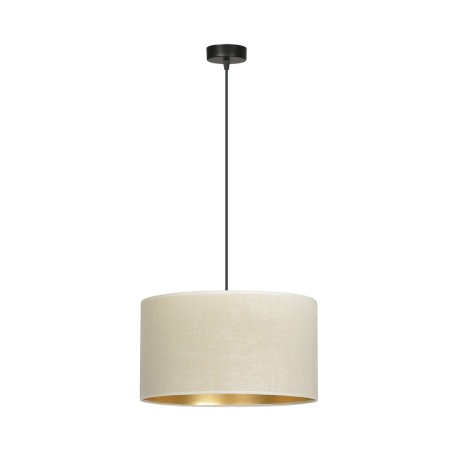 LAMPA WISZĄCA HILDE 1 BL WHITE kolor biały / złoty