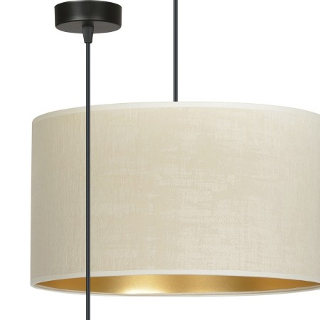 LAMPA WISZĄCA HILDE 1 BL WHITE kolor biały / złoty