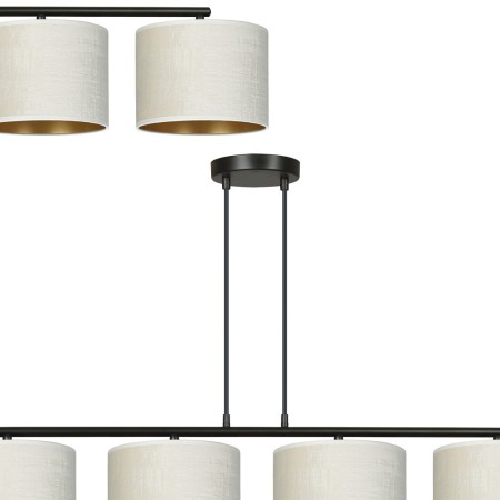 LAMPA WISZĄCA HILDE 4 BL WHITE kolor biały / złoty