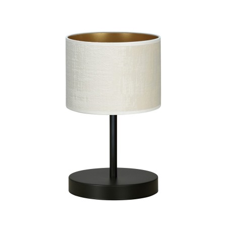 LAMPKA NOCNA  HILDE LN1 BL WHITE kolor biały / złoty