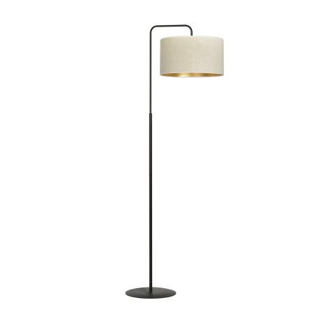 LAMPA STOJĄCA HILDE LP1 BL WHITE kolor biały / złoty